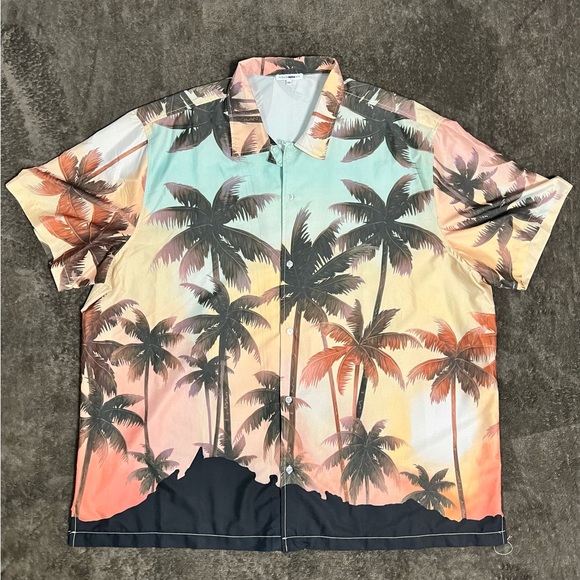 Fashion Nove Men’s Palm tree shirt - Picture 1 of 4